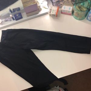 Althea Girl capri workout/yoga pants (black)